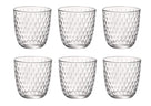 Bormioli Rocco Wassergläser Slot - Transparent - 290 ml - 6 Stück