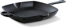 BK Grillpfanne Bourgogne Jet Black Gusseisen 26 x 26 cm - emaillierte Antihaftbeschichtung
