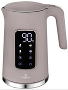 BerlingerHaus Wasserkocher Digital Taupe - Temperatureinstellung - 1.7 Liter - 2200W