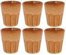 Cosy & Trendy Cappuccino Becher Bistro Mustard Yellow 290 ml - 6 Stück