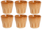 Cosy & Trendy Espresso Tassen Bistro Mustard Yellow 90 ml - 6 Stück