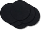 Cookinglife Untersetzer - Veganes Leder - Schwarz - ø 10 cm - 6 Stück