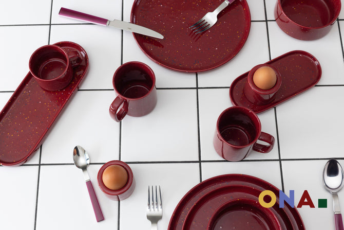 Ona Fika Burgundy