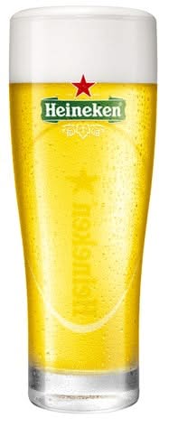 Heineken Biergläser
