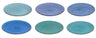 Cookinglife Speiseteller Delice Blau ø 26,5 cm - 6 Stück