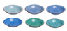 Cookinglife Tiefe Teller / Pastateller Delice Blau ø 21 cm - 6 Stück