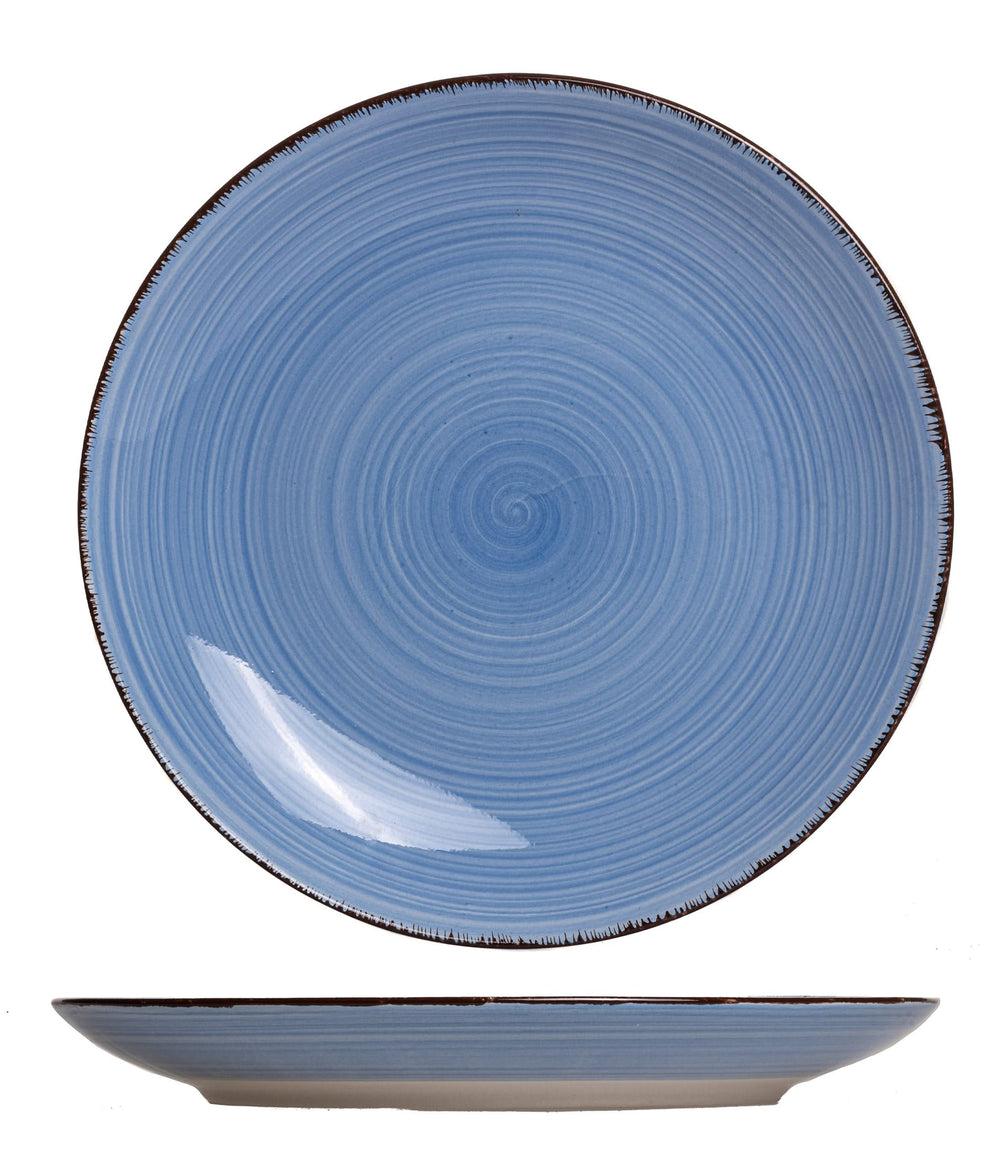 Cookinglife Speiseteller Delice Blau ø 26,5 cm - 6 Stück