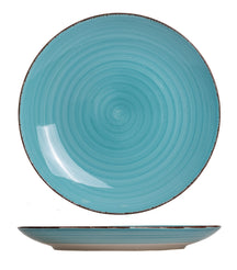 Cookinglife Speiseteller Delice Blau ø 26,5 cm - 6 Stück