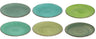 Cookinglife Speiseteller Delice Grün ø 26,5 cm - 6 Stück