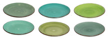 Cookinglife Frühstücksteller / Dessertteller Delice Grün ø 19 cm - 6 Stück