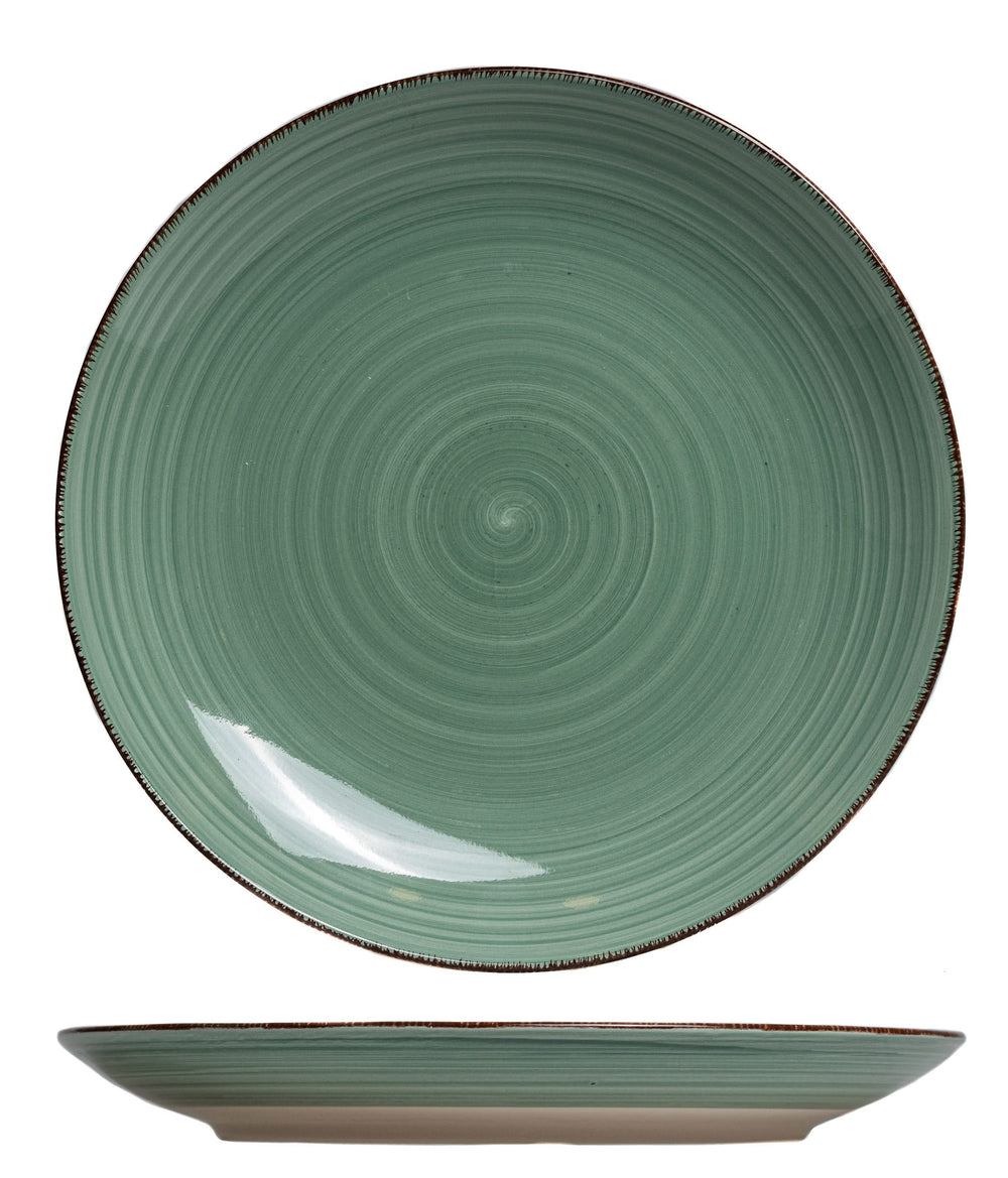 Cookinglife Speiseteller Delice Grün ø 26,5 cm - 6 Stück