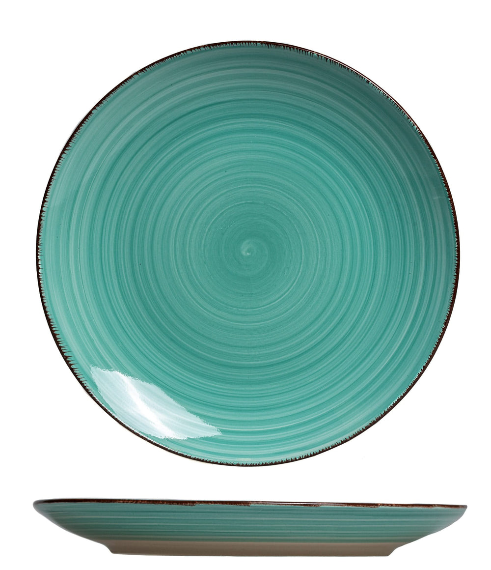 Cookinglife Speiseteller Delice Grün ø 26,5 cm - 6 Stück