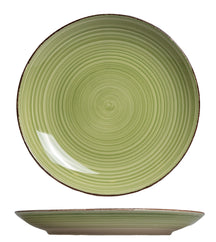 Cookinglife Speiseteller Delice Grün ø 26,5 cm - 6 Stück