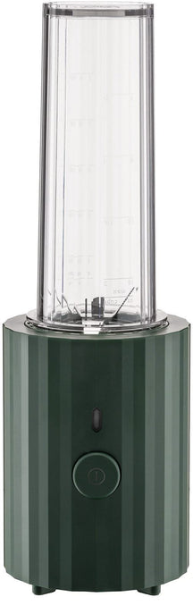 Alessi Smoothie-Maker To-Go Plissé Grün - 380 W - Michele De Lucchi - MDL17 GR