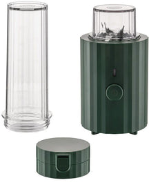 Alessi Smoothie-Maker To-Go Plissé Grün - 380 W - Michele De Lucchi - MDL17 GR