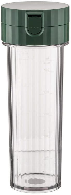 Alessi Smoothie-Maker To-Go Plissé Grün - 380 W - Michele De Lucchi - MDL17 GR