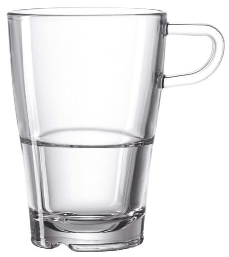 Leonardo Latte Macchiato Gläser Senso – Stapelbar – 350 ml – 6 Stück