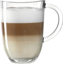 Leonardo Latte Macchiato Gläser - Napoli 380 ml + 2 Löffel - Hitzebeständig