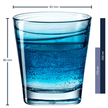 Leonardo Wassergläser Vario Struttura 250 ml - 6 Stücke
