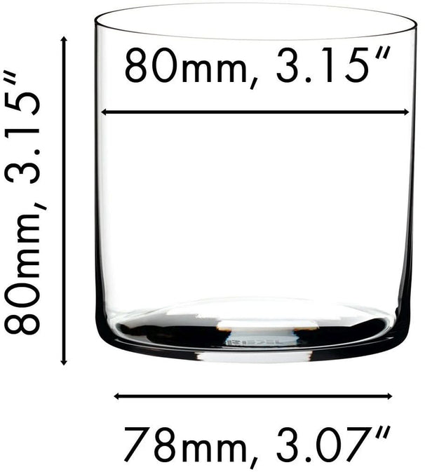 Riedel Wasserglas Kristallglas 330 ml - Wasser/Saft - O Wine - 2er Set