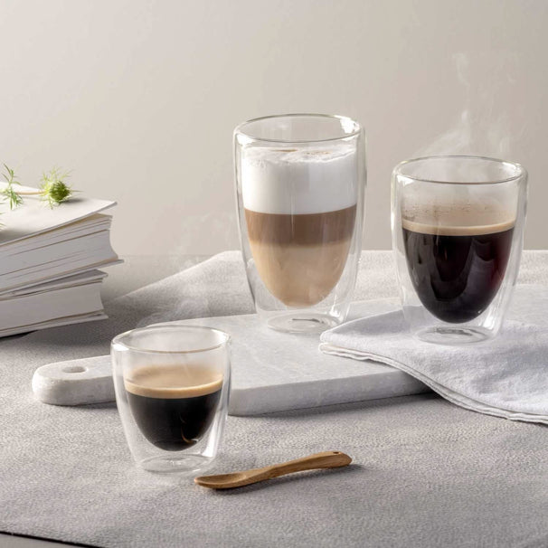 Leonardo Doppelwandige Kaffeegläser Duo 300 ml - 2 Stück