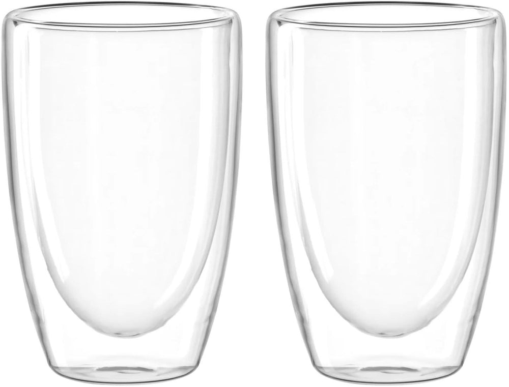 Leonardo Doppelwandige Latte Macchiato Gläser Duo 400 ml - 2 Stück