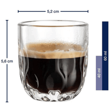 Leonardo Espressogläser - Gocce Tre - 60 ml - 2 Stück