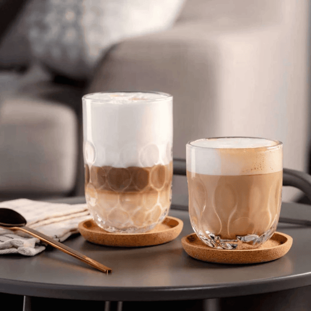 Leonardo Latte Macchiato Gläser - Gocce Uno - 390 ml - 2 Stück