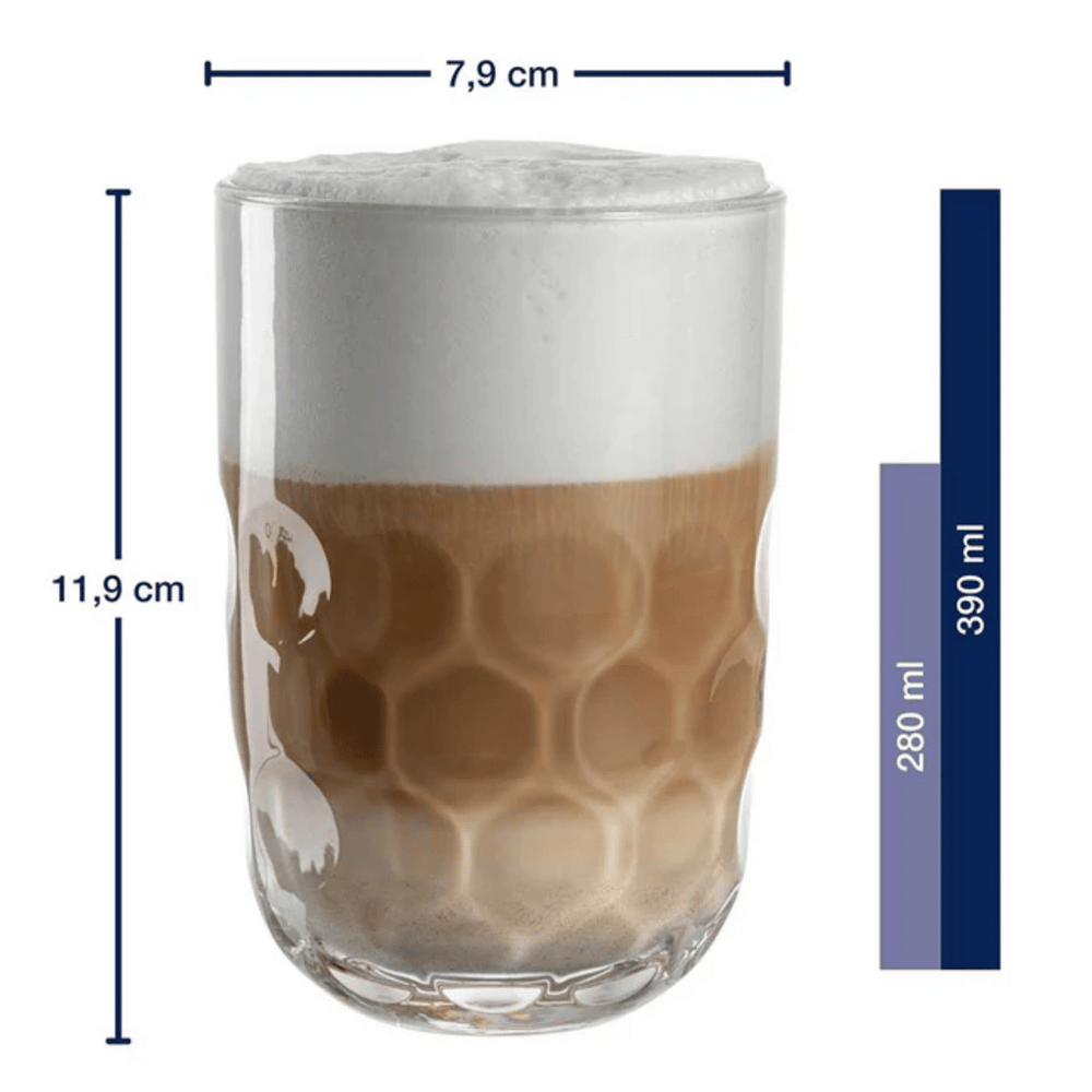 Leonardo Latte Macchiato Gläser - Gocce Uno - 390 ml - 2 Stück
