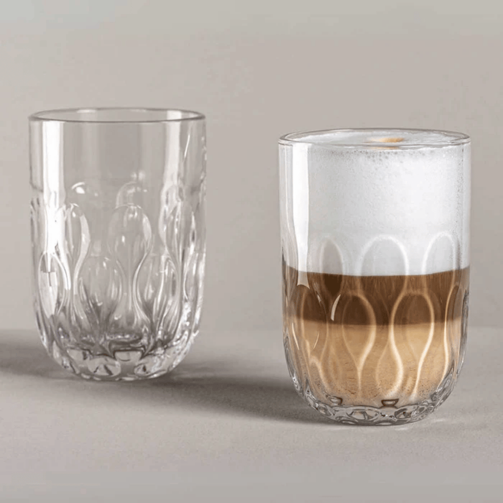 Leonardo Latte Macchiato Gläser Gocce Variante 3 390 ml - 2 Stück