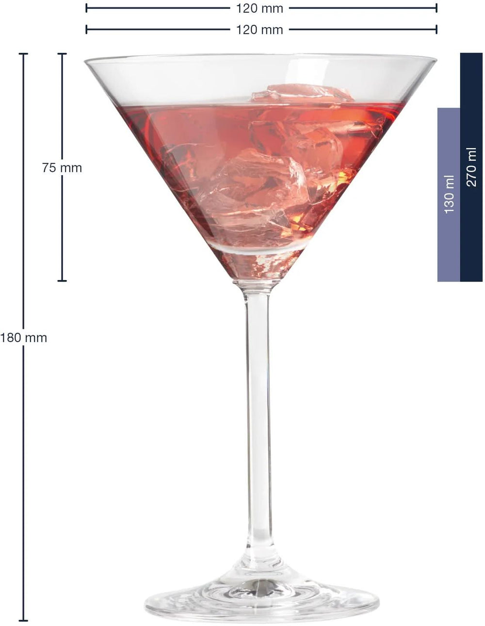 Leonardo Cocktailgläser - Daily 270 ml - 6 Stücke