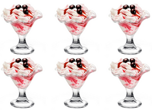 Bormioli Rocco Eisbecher - Sorbetgläser - Primavera - 240 ml - 6er Pack