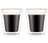 Bodum Doppeltwandige Kaffee- und Teegläser Kanne - Patentiertes Ventil - 200 ml - 2 Stück