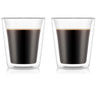 Bodum Doppeltwandige Kaffee- und Teegläser Kanne - Patentiertes Ventil - 200 ml - 2 Stück
