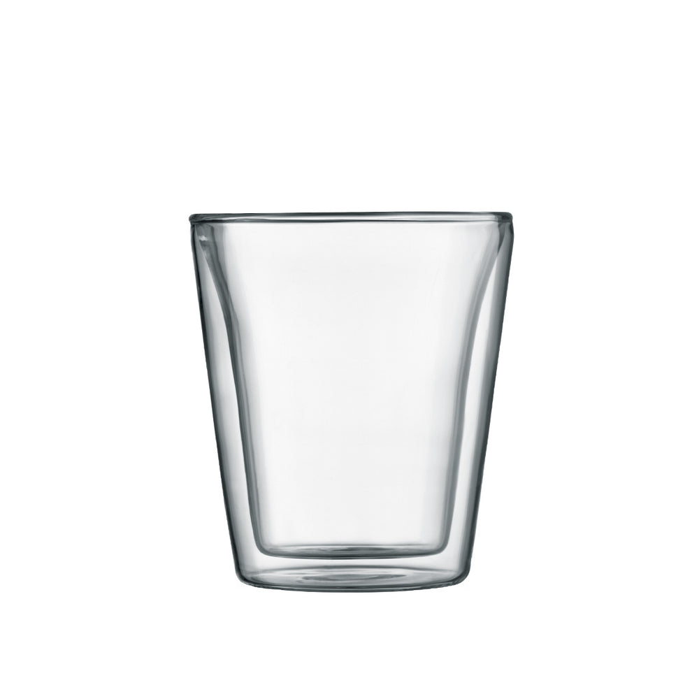 Bodum Doppeltwandige Kaffee- und Teegläser Kanne - Patentiertes Ventil - 200 ml - 6 Stück