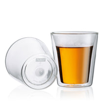 Bodum Doppeltwandige Kaffee- und Teegläser Kanne - Patentiertes Ventil - 200 ml - 6 Stück