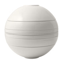 Villeroy & Boch Geschirrset La Boule Weiß 7-teilig / 2 Personen - 2 Schalen, 2 Teller, 2 Universalplatten und 1 Servierschale