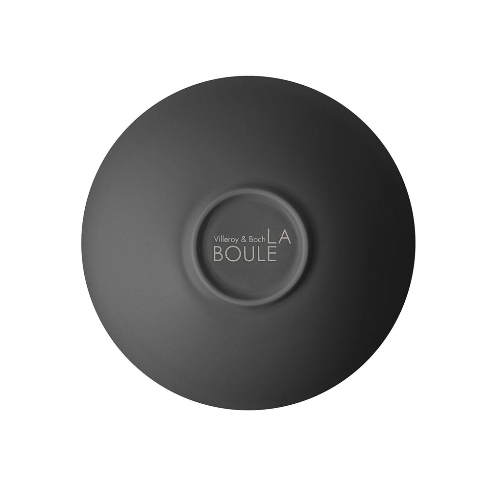 Villeroy & Boch Geschirrset La Boule Schwarz 7-teilig / 2 Personen - 2 Schalen, 2 Teller, 2 Universalplatten und 1 Servierschale
