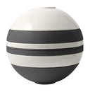 Villeroy & Boch Geschirrset La Boule Schwarz / Weiß 7-teilig / 2 Personen - 2 Schalen, 2 Teller, 2 Universalplatten und 1 Servierschale