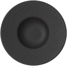 Villeroy & Boch Geschirrset Manufacture Rock - Schwarz - 12-teilig