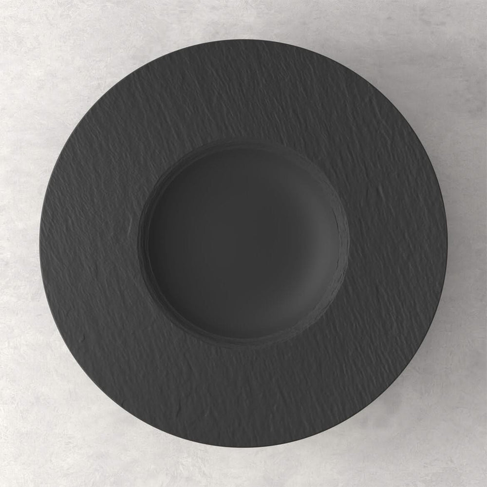 Villeroy & Boch Pastateller Manufacture Rock - Schwarz - ø 29 cm