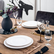 Villeroy & Boch Geschirrset Manufacture Rock - Weiß - 12-teilig