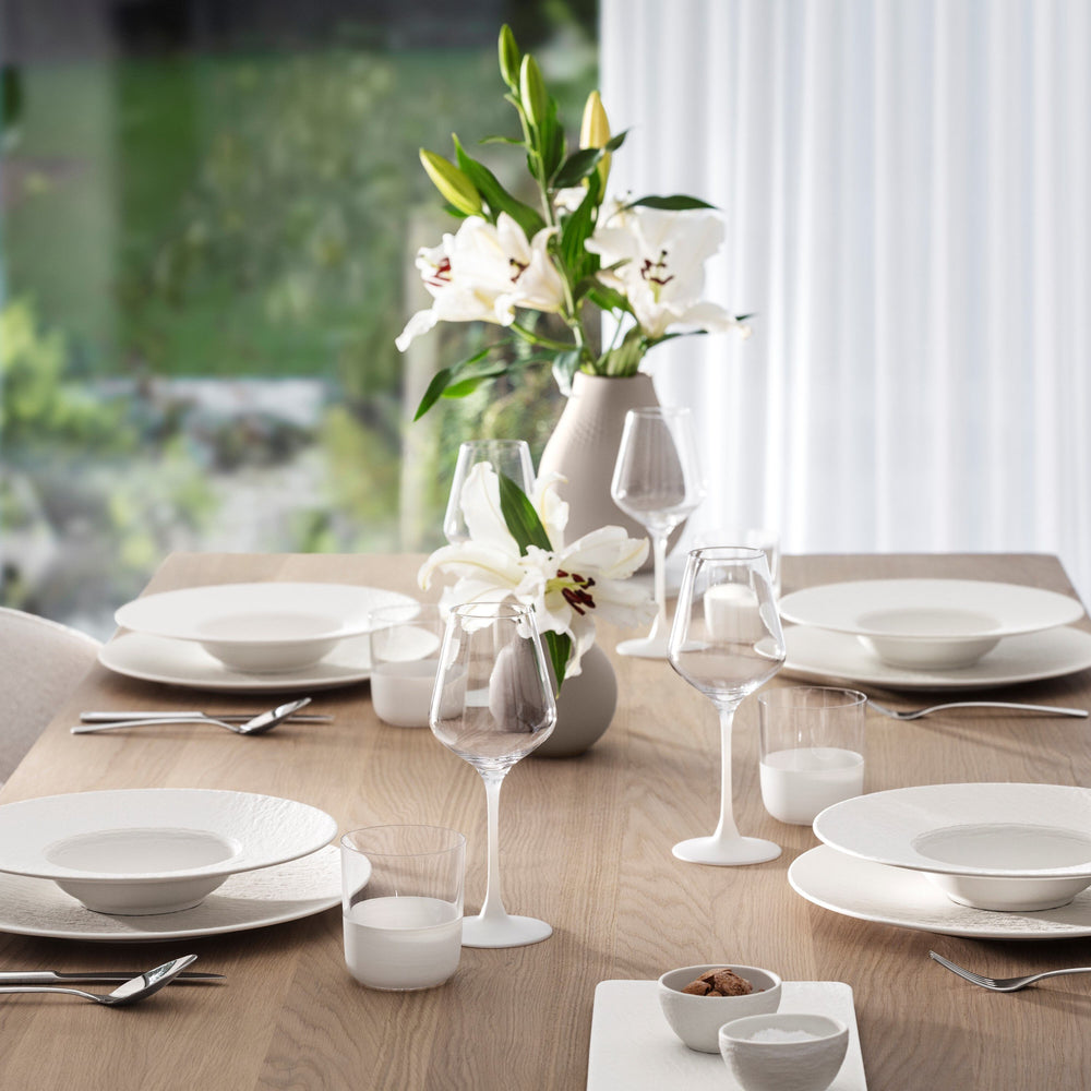 Villeroy & Boch Geschirrset Manufacture Rock - Weiß - 12-teilig