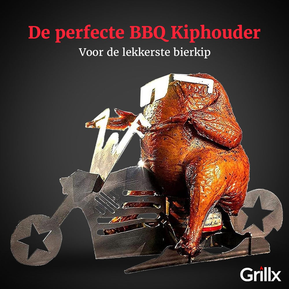 GrillX BBQ Bierdosenhalter - Beer Can Chicken - Bike