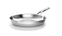 KitchenAid Topfset Multi-Ply Edelstahl 6-teilig - Kochtöpf ø 20, 24 cm, Stieltopf ø 16 cm, Bratpfanne ø 28 cm + Bratpfanne Classic Forged ø 24 & 28 cm