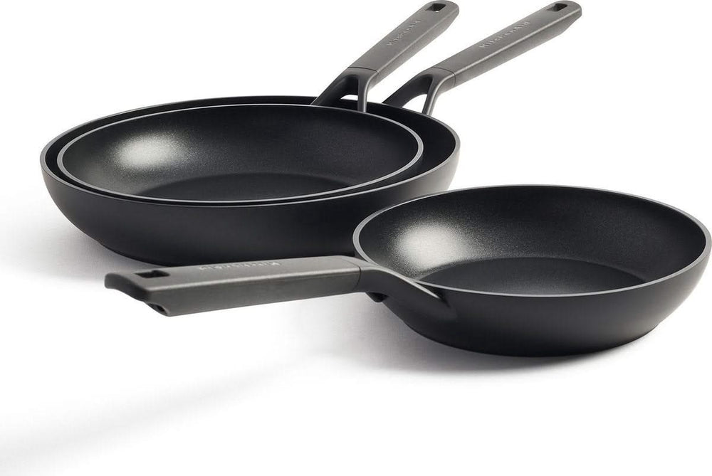 KitchenAid Bratpfannenset Classic Forged - ø 20, 24 & 28 cm - keramische Antihaftbeschichtung