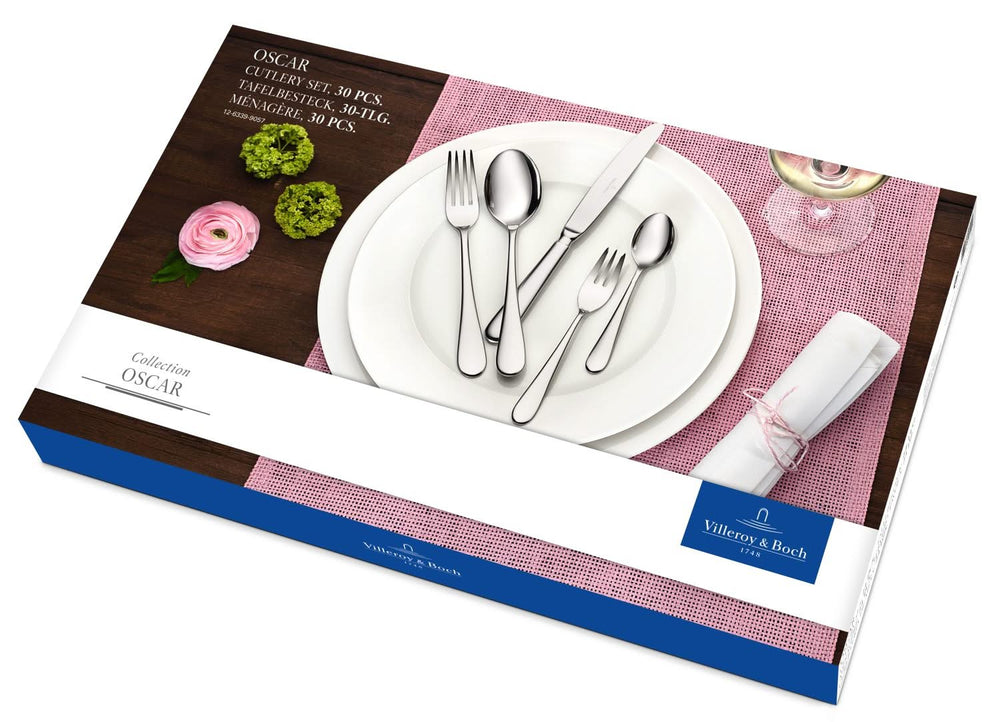 Villeroy & Boch Besteckset Oscar - 30-teilig / 6 Personen