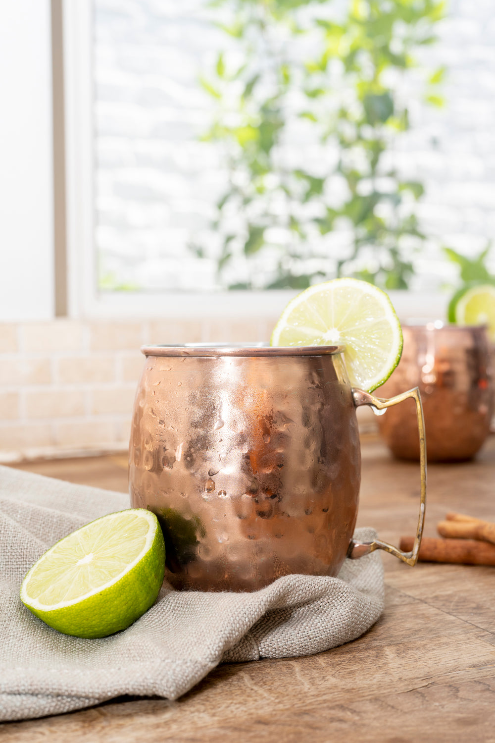Cookinglife Moscow Mule Cocktailbecher - Kupfer - 500 ml - 6 Stück