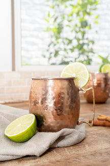 Cookinglife Moscow Mule Cocktailbecher - Kupfer - 500 ml - 6 Stück