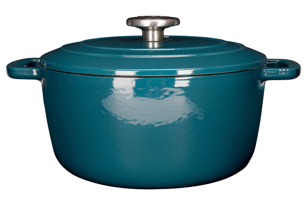 Cosy & Trendy Bräter Fontestic Gusseisen Green Heron Ø 20 cm / 2,7 Liter – emailliert